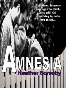 Amnesia a romance novel by Heather Scrooby
